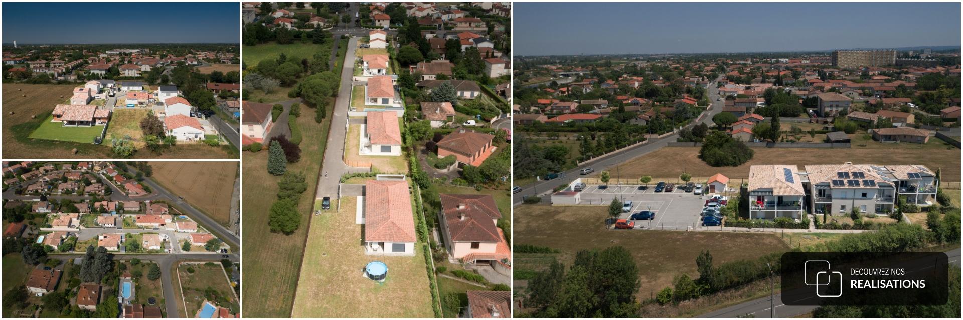 Exemples finis de terrains à vendre sur Toulouse et sa région.